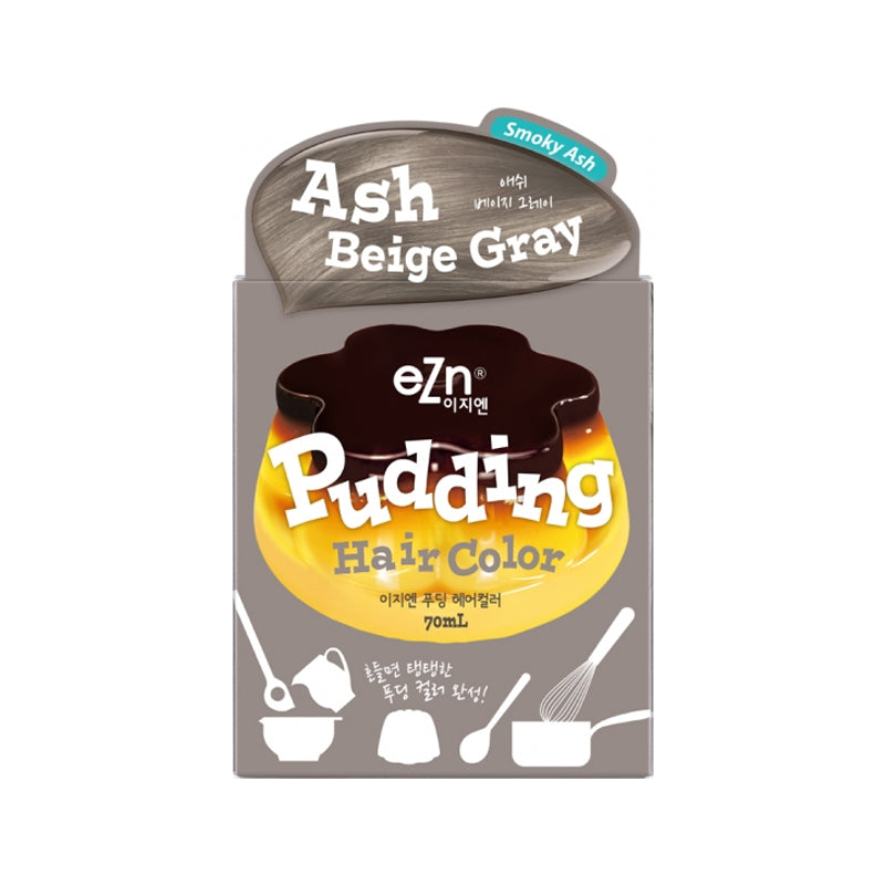 eZn Ash Beige Gray Pudding Hair Color 140ml