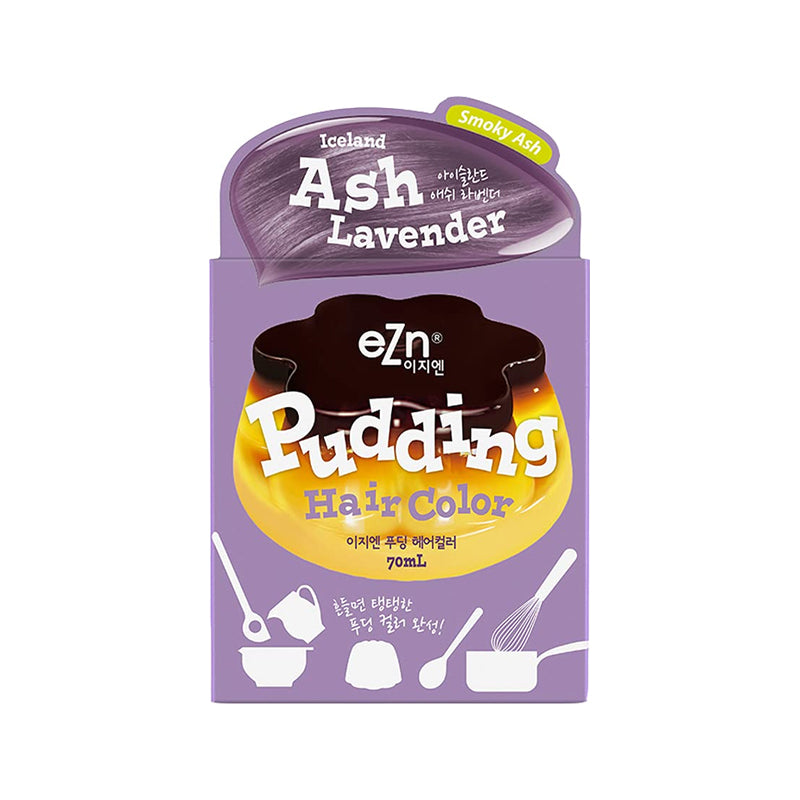 eZn Iceland Ash Lavender Pudding Hair Color 140ml