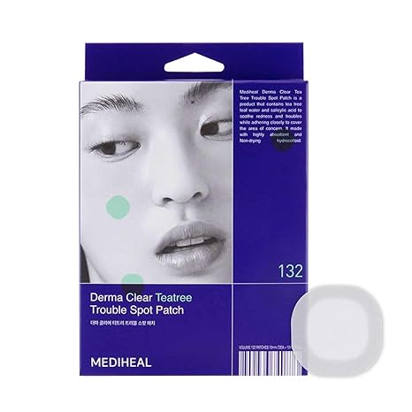 Derma Clear Teatree Trouble Spot Patch 132ea/6pk