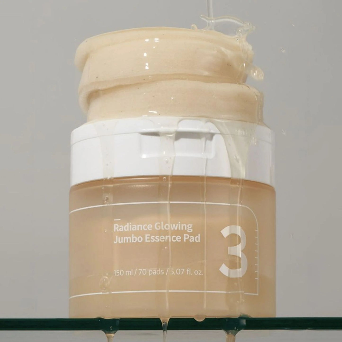 numbuzin No.3 Radiance Glowing Jumbo Essence Pad 70ea