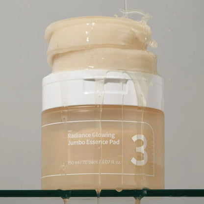 numbuzin No.3 Radiance Glowing Jumbo Essence Pad 70ea