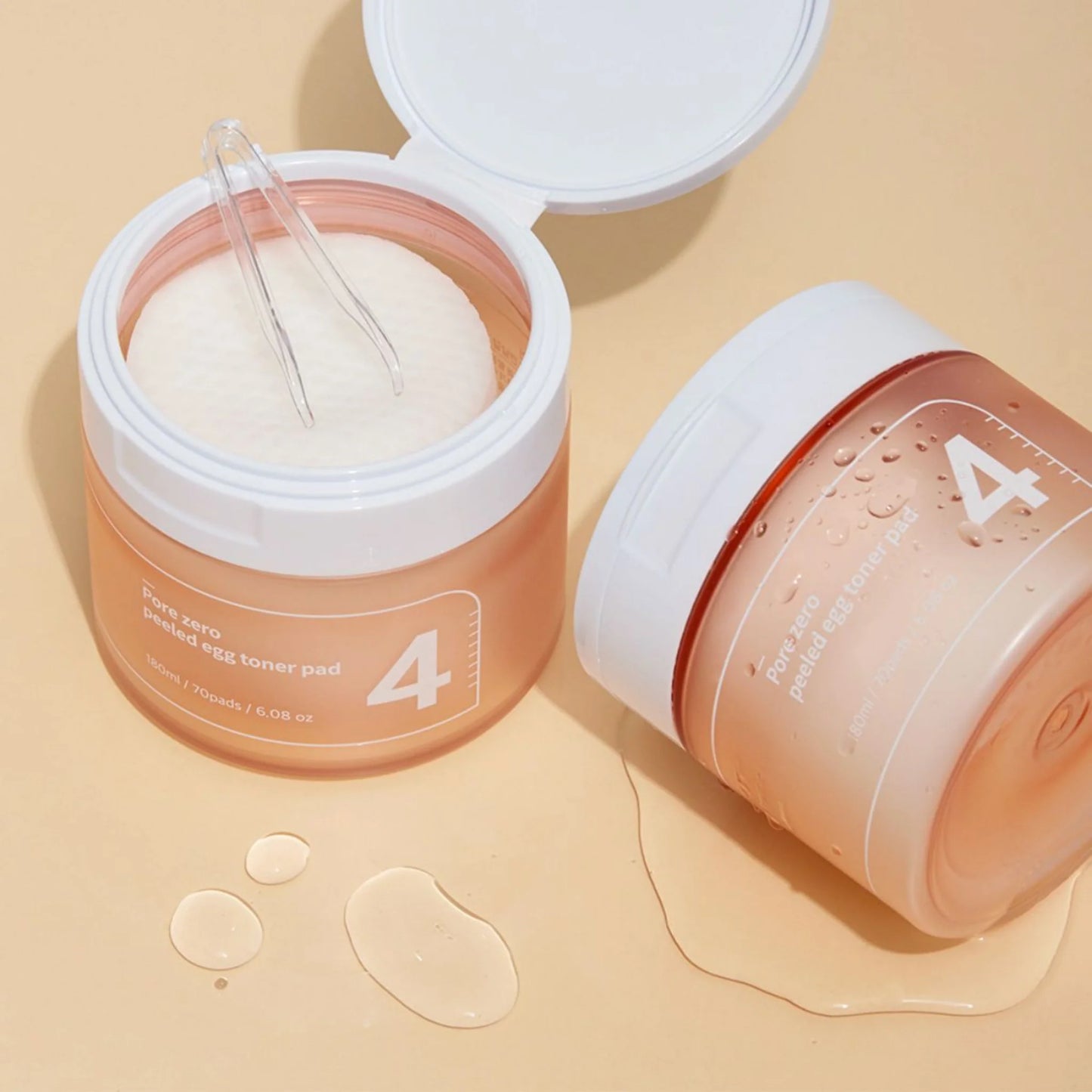 numbuzin No.4 Pore Zero Peeled Egg Toner Pad 70ea