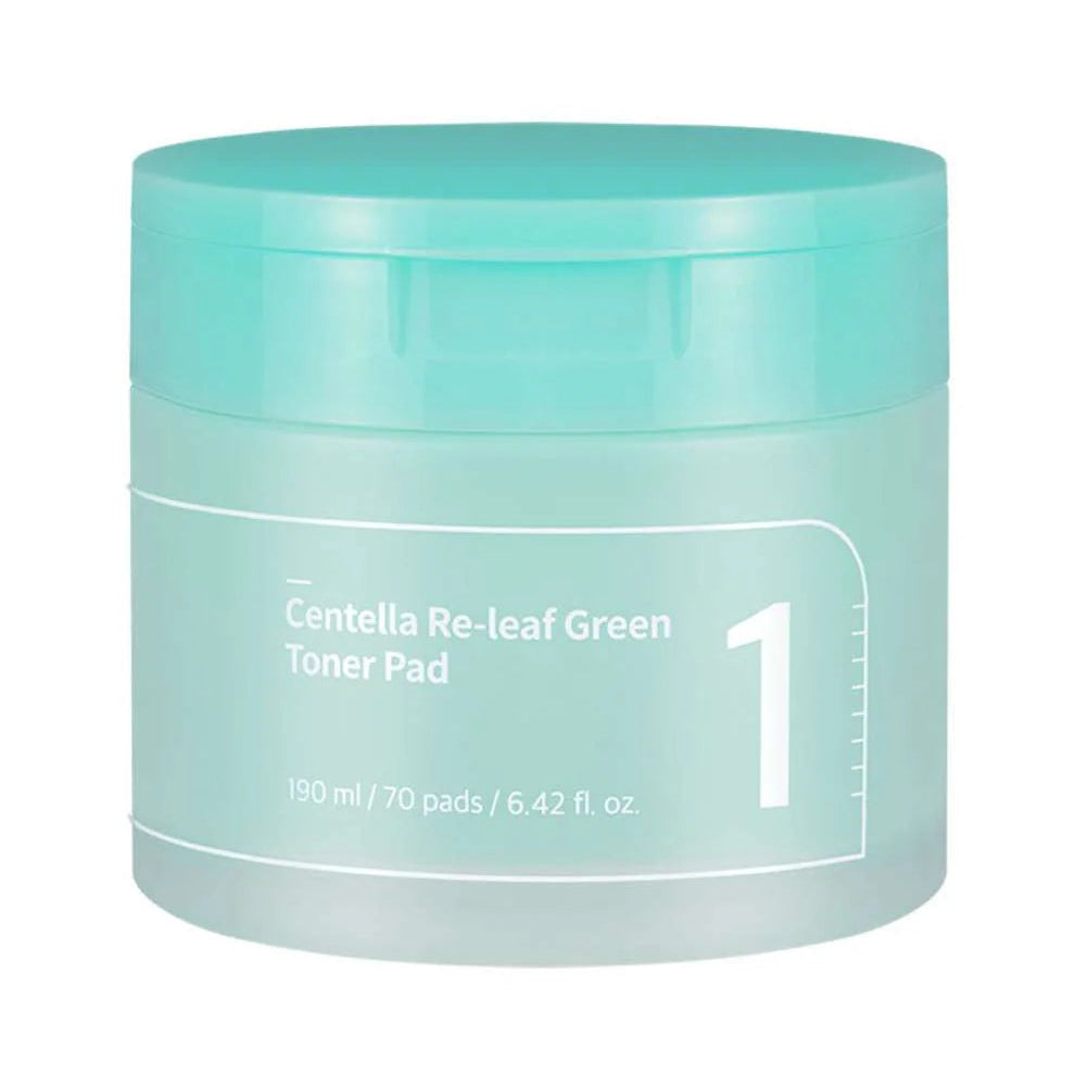 numbuzin No.1 Centella Re-Leaf Green Toner Pad 70ea