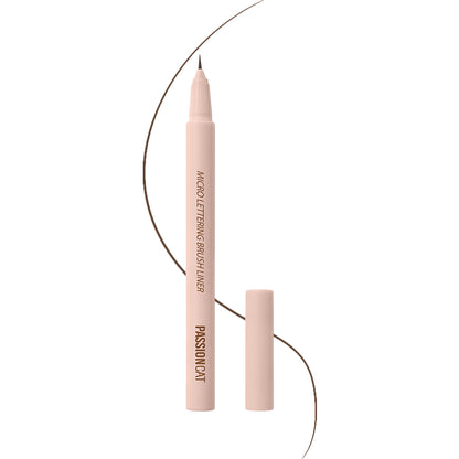 PASSIONCAT Micro Lettering Brush Liner-03 Mocha Ash 0.5g