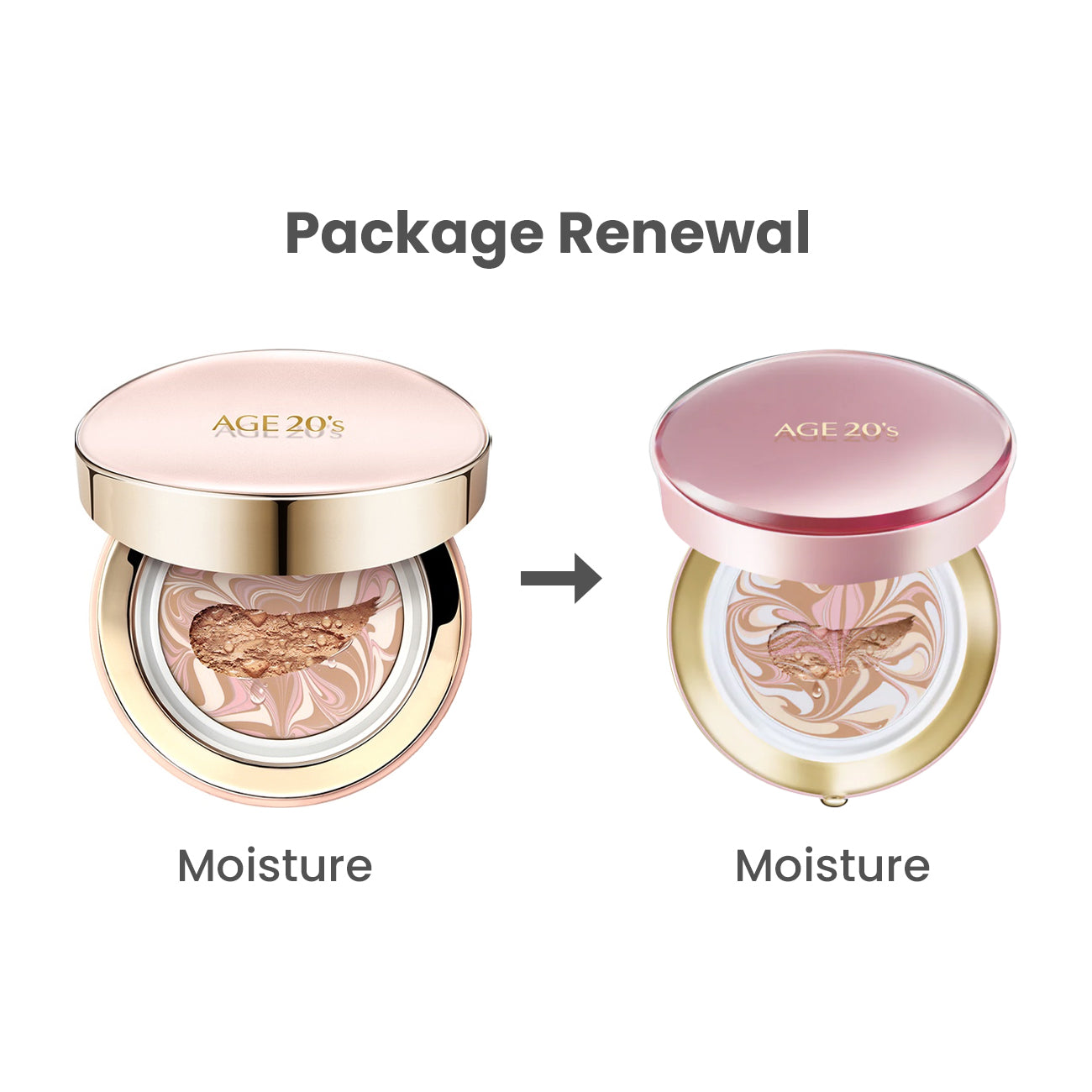 AGE20'S Signature Essence Cover Pact Master Moisture-23 Medium Beige 14g*2