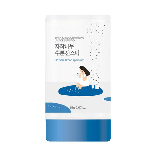 버치 주스 모이스처라이징 UV 락 선 스틱 (OTC) 19g 