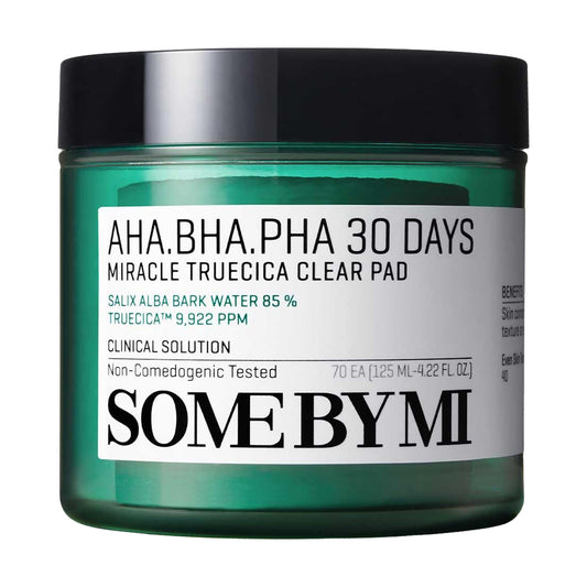 SOMEBYMI AHA BHA PHA 30 Days Miracle Truecica Clear Pad 70ea
