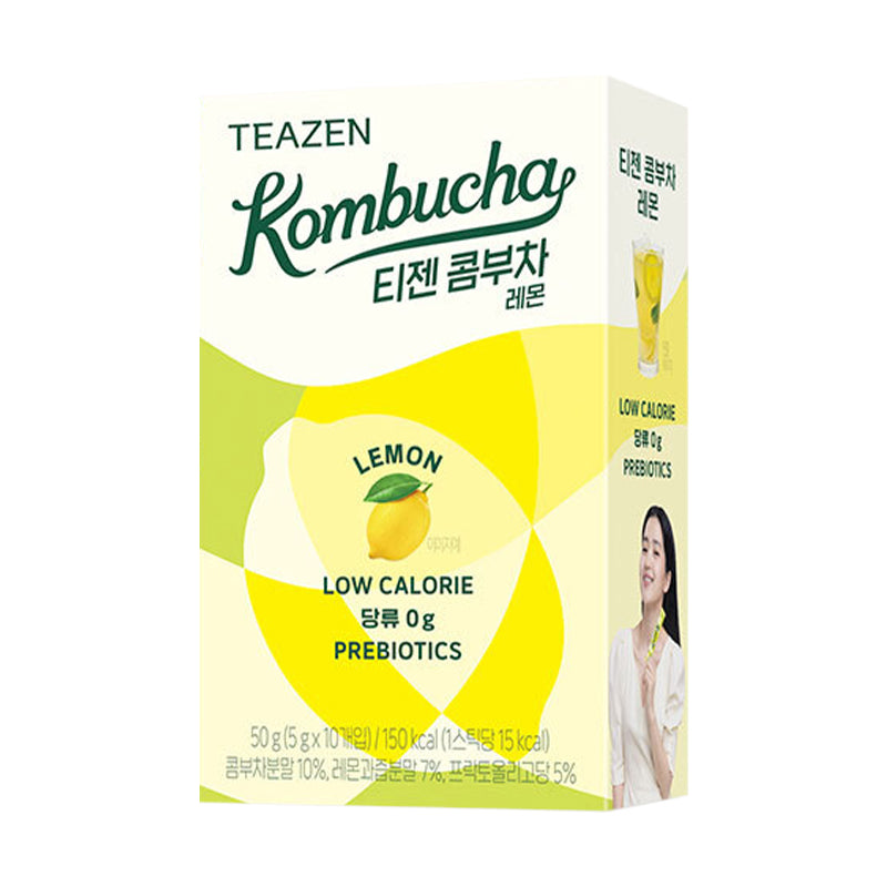 TEAZEN Kombucha Tea-Lemon 10pk