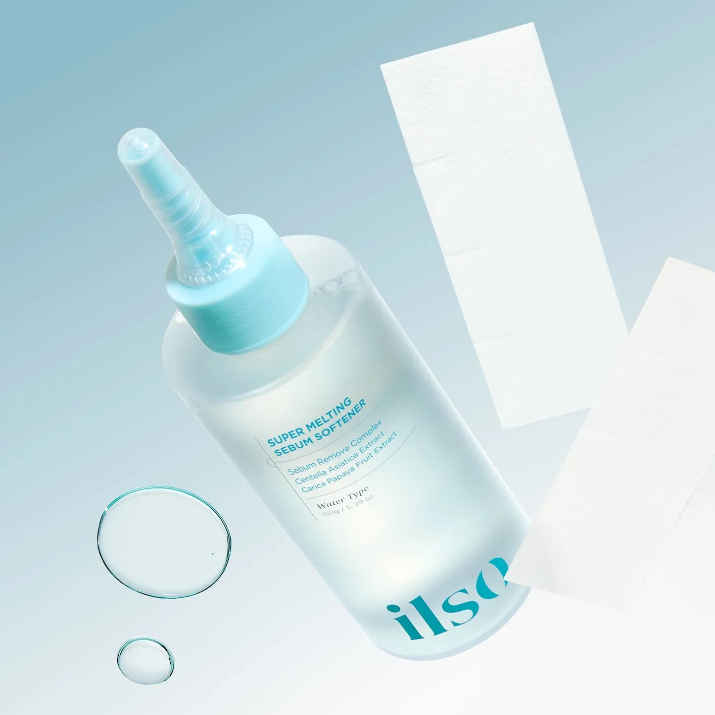 ilso Super Melting Sebum Softener 150g + Cotton Set