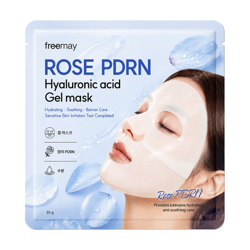 freemay Rose PDRN Hyaluronic Acid Gel Mask 3pk
