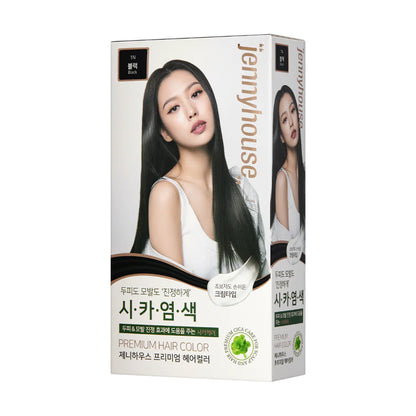 jennyhouse Premium Hair Color-Black 1N 120g
