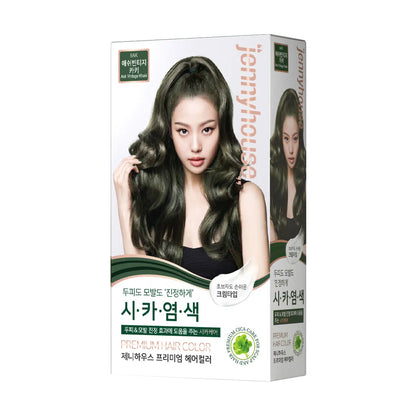 jennyhouse Premium Hair Color-Ash Vintage Khaki 6AK 120g