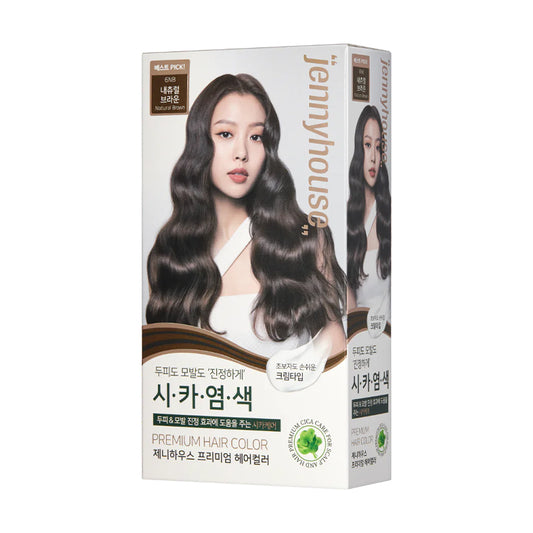 jennyhouse Premium Hair Color-Natural Brown 6NB 120g