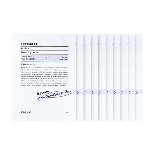 knivv Retinol Active Boosting Mask 10pk