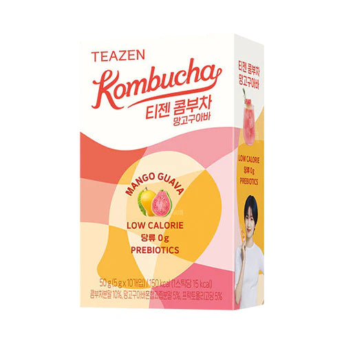 Kombucha Tea-Mango Guava 10pk