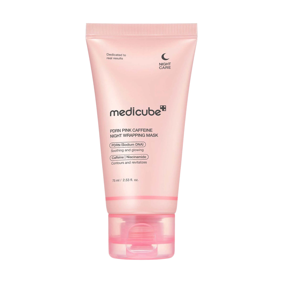 medicube PDRN Pink Caffeine Overnight Wrapping Mask 75ml