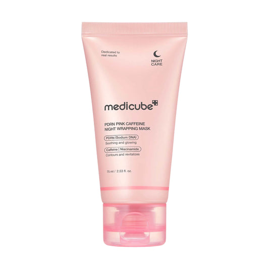medicube PDRN Pink Caffeine Overnight Wrapping Mask 75ml