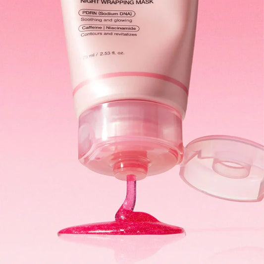 medicube PDRN Pink Caffeine Overnight Wrapping Mask 75ml