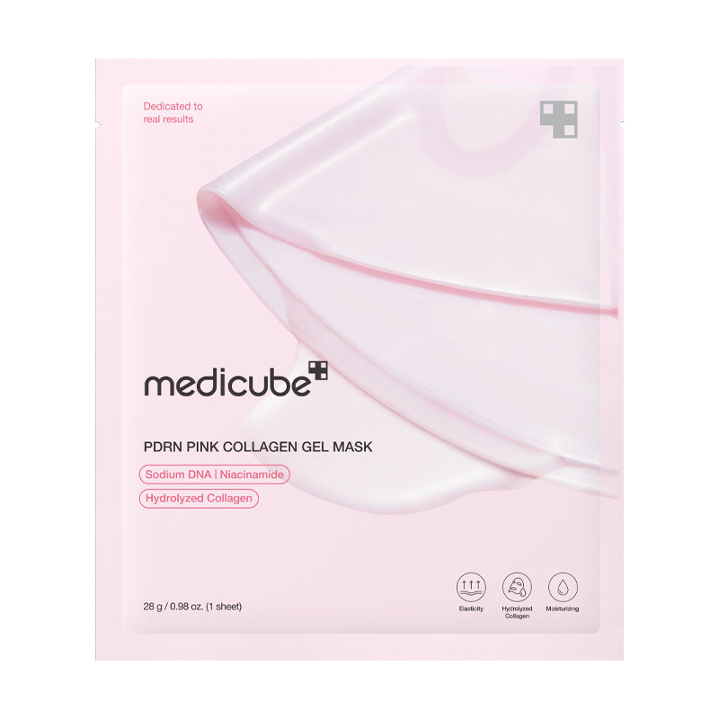 medicube PDRN Pink Collagen Gel Mask 4pk