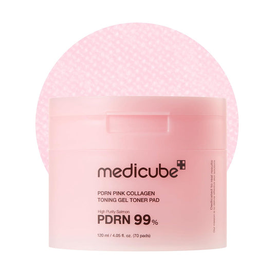 PDRN Pink Collagen Toning Gel Toner Pad 70ea