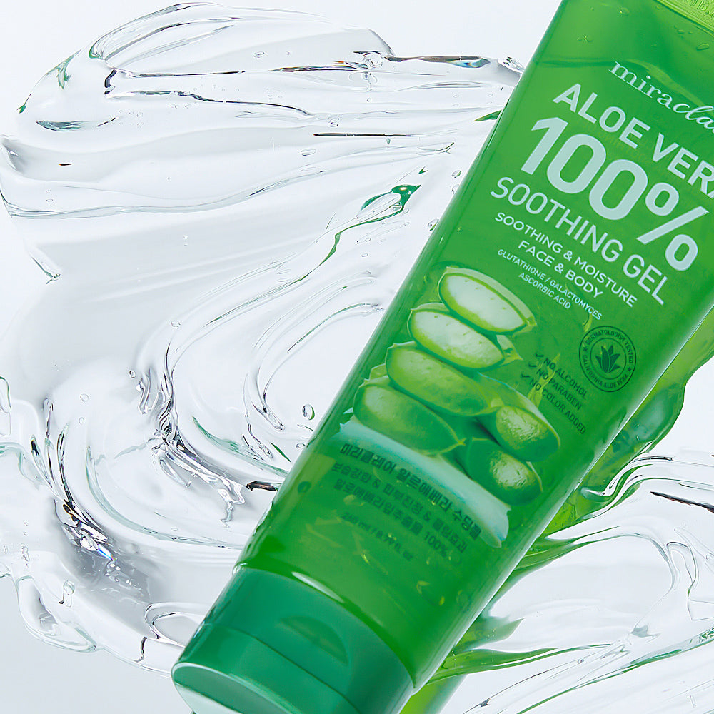 miraclair Aloe Vera 100% Soothing Gel 260ml