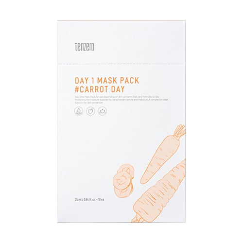 Day 1 Mask Pack #Carrot Day 10pk