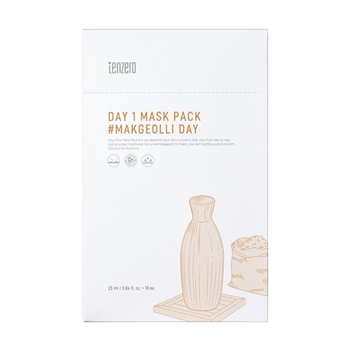 Day 1 Mask Pack #Makgeolli Day 10pk