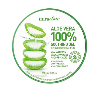 미라클레어 알로에 베라 100% 수딩 병 300ml